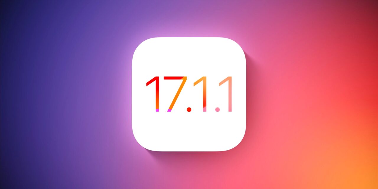 Anticipated: iOS 17.1.1 Release Expected from Apple This Week, Focusing on iPhone Bug Fixes